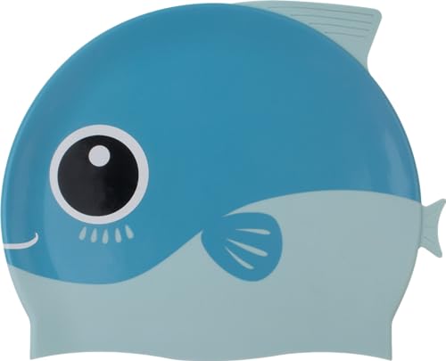 Roughhouse Swimming Cap for Kids Silicone Swimming Caps for Toddlers Unisex Swim Cap for Boys, Girls and Kids Swim Cap for 2 3 Years Swimming Head Cap Kids 6 to 10 Years Silicone Easy Fit