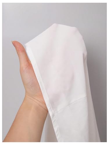 SweatyRocks Women's Puff Sleeve Button Down Shirt Vintage Loose Fit Blouse Dressy Casual Tops4