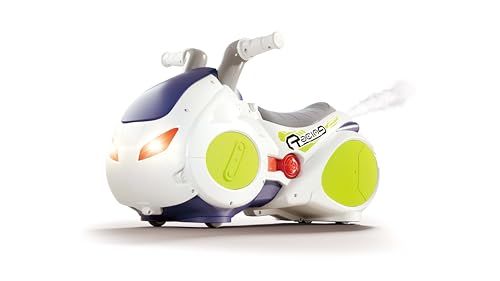 Hola   Moto Correpasillos Bebe   con Luces, Música y Sonidos Realistas de Motor   Panel Interactivo y 2 Modos de Derrape   Andador para Niños + 18 Meses con Función de Vapor   Almacenamiento Inferior
