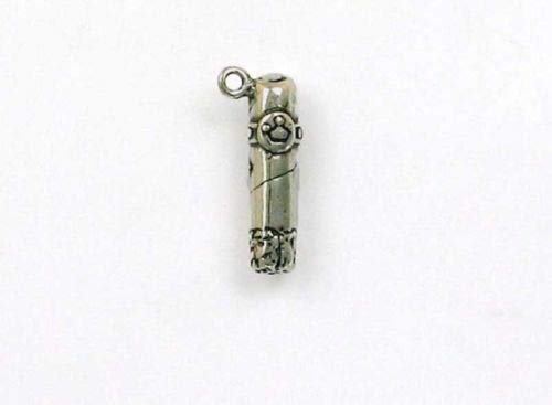 Sterling Silver Cigar Charm - Jewelry Accessories Key Chain Bracelet Necklace Pendants