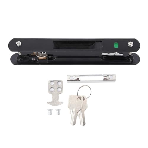 Cerradura De Gancho Oculta Moderna For Puertas Correderas Y Ventanas - Cierre De Seguridad De Una O Dos Caras For Puertas De Cristal Del Hogar