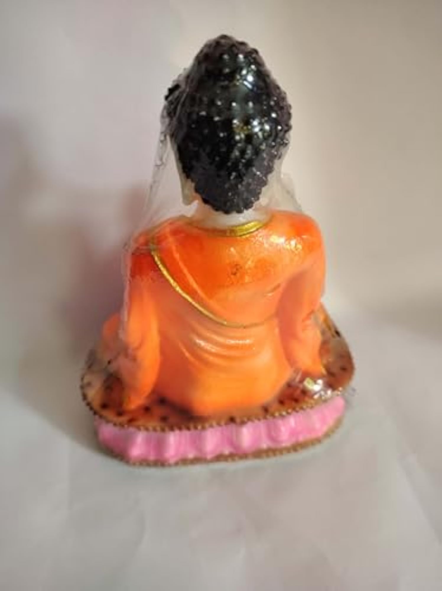 Decorative Buddha Statue in Traditional Meditation Pose