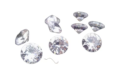 Oxyde de zirconium blanc 1,6 mm 5A sans impuretés pour sertissage de bijoux réussi