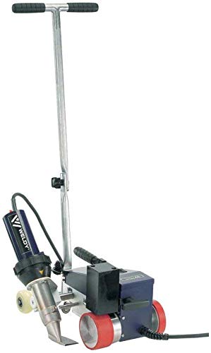 Weldy AC230V Roofer RW3400 Automatic Roofing Hot Air Welder with 40mm Overlap Nozzle for Welding Roofing TPO PVC Membrane