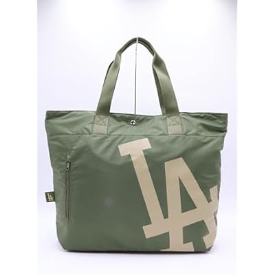 Major League Baseball NT02 Dodgers Khaki Tote Bag, Dodgers: Khaki, One Size