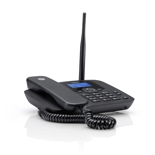 Motorola Voice – FW410L 4G-Festnetztelefon, WLAN-Hotspot, SIM-Karte, Akku-Backup, Freisprecheinrichtung, Quadband-GSM, Anrufweiterleitung Motorola Voice – FW410L 4G-Festnetztelefon, WLAN-Hotspot, SIM-Karte, Akku-Backup, Freisprecheinrichtung, Quadband-GSM, Anrufweiterleitung