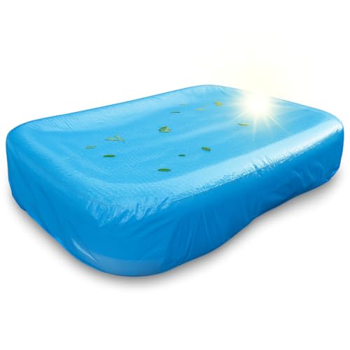 AVOID Poolabdeckung (Blau, 245 x 155 cm)