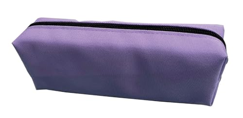 Estojo Escolar VMP Poli600 Candy Color Lilas – Compartimento Unico, Zíper Reforçado - Ideal para Canetas, Lapis e Acessorios Escolares