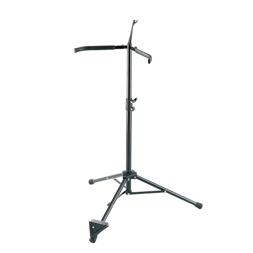 K&M Konig & Meyer 14110.011.55 Cello Stand | Adjustable Height | Support Covered Arms | V-Shaped End...