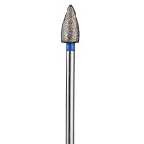 Schaftdurchmesser: 2,35 mm Diamantfräser Diamantbohrer Fräseraufsatz Diamant Nail 853-050 Blau