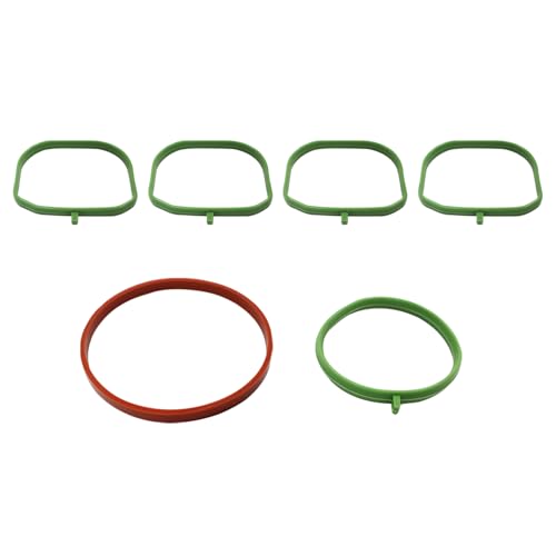 Image of AUCERAMIC MS96634 Engine Intake Manifold Gasket Set Fit for Ford Focus Fusion Escape C-Max Ranger Lincoln MKZ Mazda 3 5 6 B2300 2.0L 2.3L L4 Replace MS19353