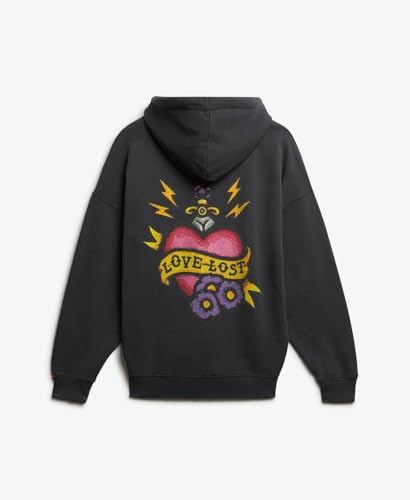 Sweatshirt à capuche femme Superdry Old School - vue 8