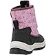 Geox Jungen Mädchen B FLANFIL Girl B ABX Snow Boot, Black/Rose, 25 EU