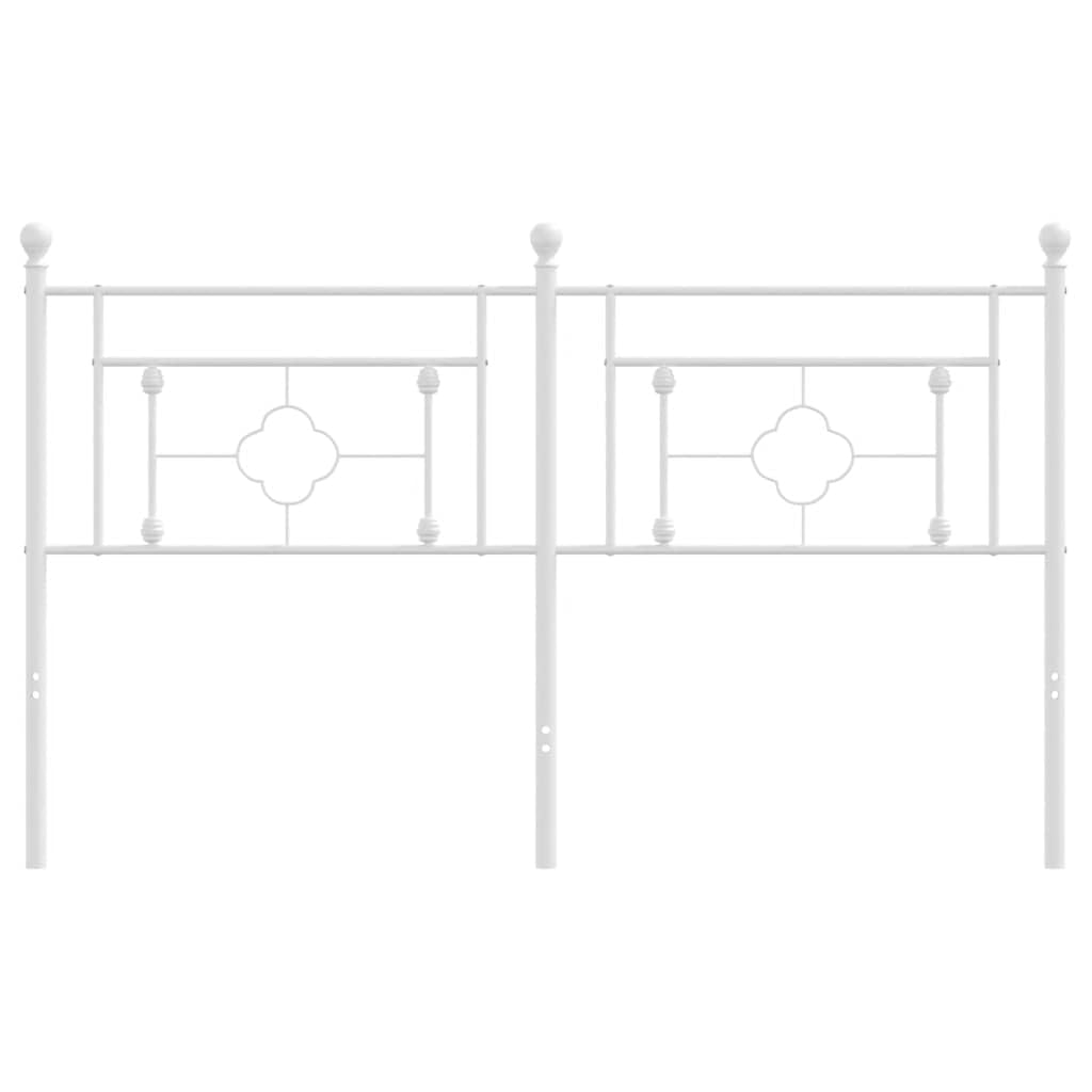 SYDE Cabecero De Repuesto Metal Blanco 160 Cm