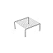 Organized Living Cabinet Shelf - Nickel