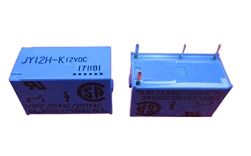 Relais électromécanique JY12H-K 12VDC miniature pour circuit imprimé