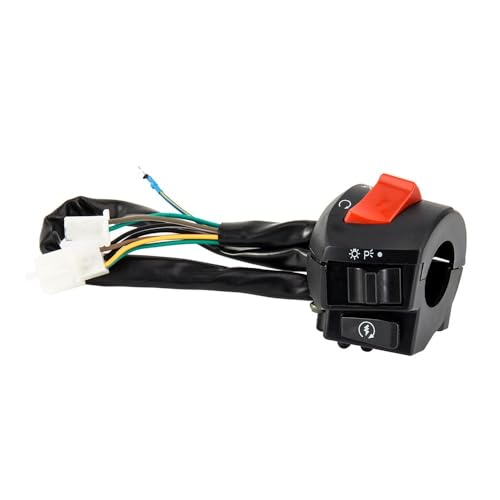 Commutateur de guidon 7/8 droit pour moto et scooter