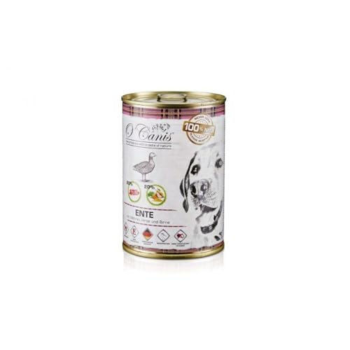 O'canis Nassfutter Ente Birne Karotte 400 g