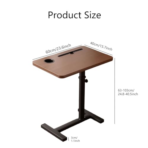 Table de chevet pliante pour briser le manque d'espace dans la chambre