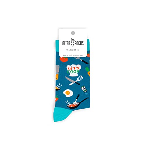 Socken berühmten Motiven Gemälden & Personen - Unisex Mann Frau/Größe 36 45 / Strümpfe Socks Socke Strumpf Hipster Malerei lustig witzig (Baumwolle Kochen)
