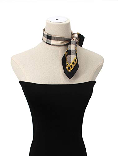 ANDANTINO 100% Mulberry Silk Long Scarf for Women Large Shawls for Headscarf and Neck- Oblong Hair Wraps with Gift Packed