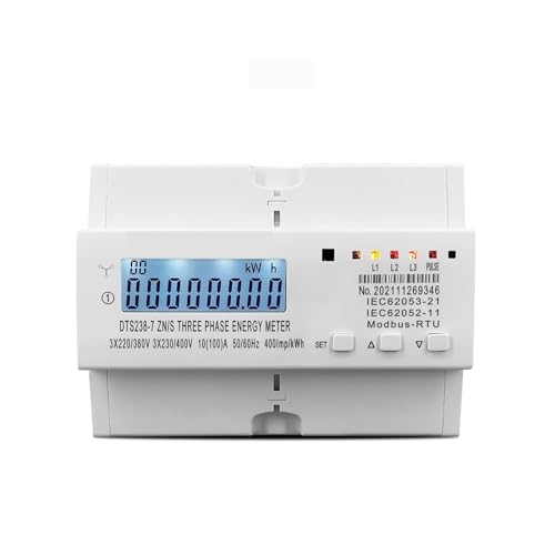 3���f�B�����[�� KWH ���b�g�����[�^�[ 3 * 220V 380V 400V 50Hz 60Hz �d���d�� DTS238-7 ZN/S RS485�t��
