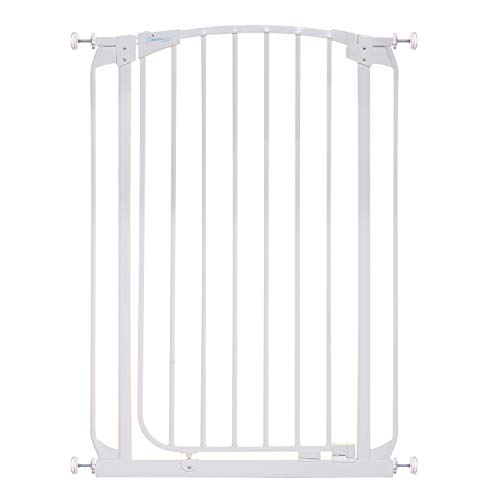Image of Dreambaby Chelsea Extra-Tall Auto-Close Security Baby Safety Gate - White-Model F190W