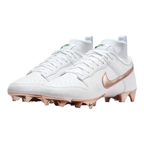 Nike Vapor Edge Dunk Cleats Men's Football Cleats White/Rose Gold-White FN6721-100 123