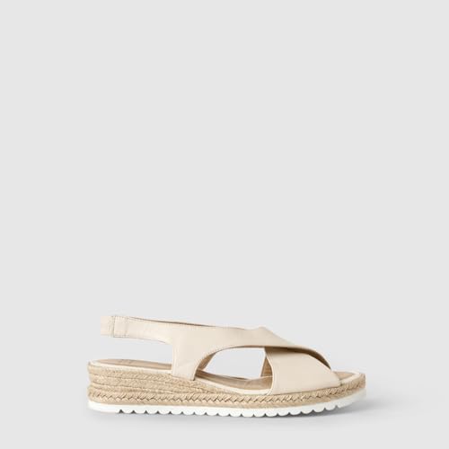 Image of Aquatalia Women's Adelina, Sandals, Heel, Casual, Elastic, Round Toe, Rubber Outsole