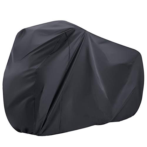 Maveek Black Bike Cover 190T Waterproof Bicycle Cover Large Sizes