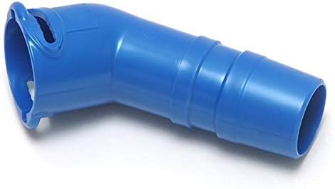 Baracuda45 Degree Elbow Extension for T5 Duo & MX8 Pool Cleaners, Blue, Plastic, Waterproof, Pool Cleaner Part
