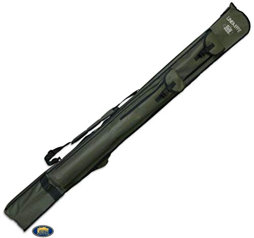 Per il Carpfishing Lineaeffe - Top Carp Full Carpfishing Combo 2 - Set Completo - Pronto all\'Uso - Per il Carpfishing con Canne, Mulinelli, Segnalatori Acustici, Rod Pod e Fodero in Cordura