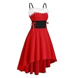 Photo Gallery bst&bao abiti natalizi da donna costume da babbo natale tinta unita da donna elegante abito longuette con spalle scoperte abito con bretelle irregolari abito da babbo natale per la festa di natale Photo Gallery bst&bao abiti natalizi da donna costume da babbo natale tinta unita da donna elegante abito longuette con spalle scoperte abito con bretelle irregolari abito da babbo natale per la festa di natale