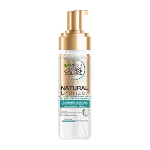 Garnier Ambre Solaire Natural Bronzer Mousse Autobronzante Eau Coco 200ml