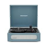 Bluetooth Connectivity: Easily pair this portable record player with a Bluetooth speaker or stream music through the turntable's built-in speakers. The aux input, headphone jack & RCA output allow you to hook up to a receiver or powered external spea...