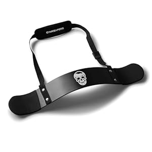 Gymreapers Bicep Arm Blaster – Bicep Curl Isolator w/Contoured, Padded Edges – Adjustable Bicep Bomber for Weightlifting & Bodybuilding