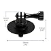 FEICHAO Camera Strong Adhesive Bracket Car Suction Cup Vertical Load 800g Compatible with Hero 13, Action5pro, X4 Sports Camera (3-Card Slot with Screw)