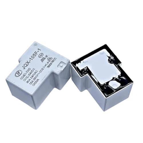 Relais JQX-105F-1-012D-1HS 12VDC boîtier robuste et contacts en alliage