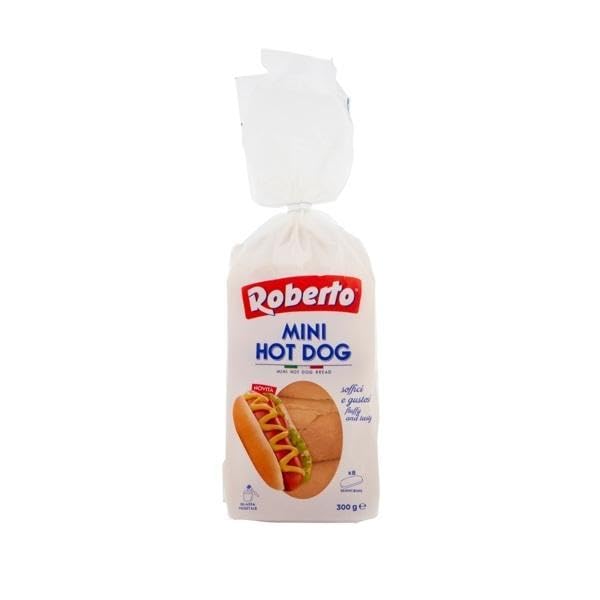 Roberto Mini hot dog 8 sándwiches 300 g