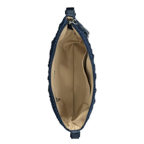 Image of The Sak Tess Crescent Shoulder Bag - Premium Women's Handbag for Everyday & Travel - Adjustable Strap with Zipper Closure