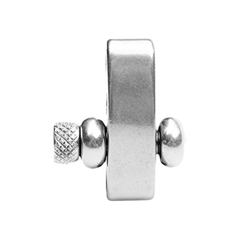 menolana Cabo de Pulseira com Manilha Ajustável em Forma de U de 4 Peças de aço Inoxidável