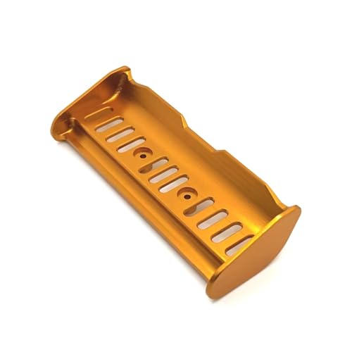 RC Toys Spare Parts For MJX M162 163 16207-08-09-10 14209 14210 H16 RC Car Parts Metal Upgraded Tail Wing(Yellow)
