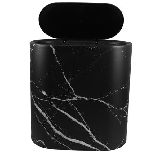Cabilock Caneca de Basura Rectangular de Mármol miniatura 1