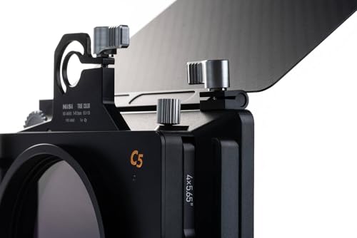 Image of NiSi Cinema C5 Filmmaker Kit | Matte Box, 1-5 Stops Variable ND, 4-Stop ND, Black Mist 1 /8, Filter Trays, and Adaptors | 4x5.65? and 4x4? Matte Box | Cinematography and Videography