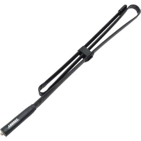 ABBREE Ham Radio Antenna 42.5-inch Long Range SMA-Female Dual Band 144/430Mhz Foldable CS Tactical Antenna for Baofeng UV-5R BF-F8HP 5RM UV-21R K5PLUS AR-152 GM-15 Pro GM-5RH UV-5G Plus Two Way Radio Cover