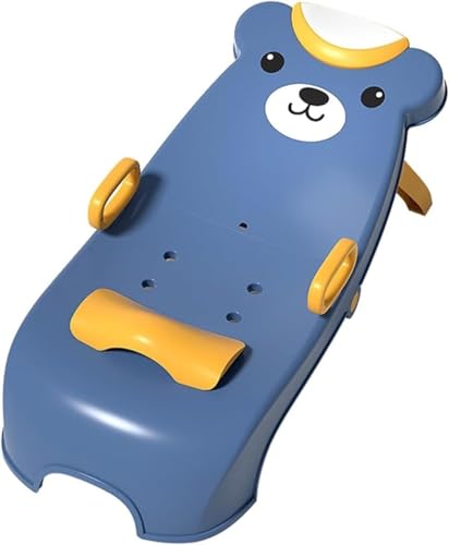 Cutdred 折りたたみ式シャンプーチェア 子供用 ベビーバスチェア 入浴補助具 お風呂用品 シャンプーベッド (blue)