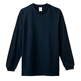 [プリントスター] 長袖 無地 5.6オンス ヘビーウェイト ロングスリーブ Tシャツ 00110-CLL メンズ ネイビー L