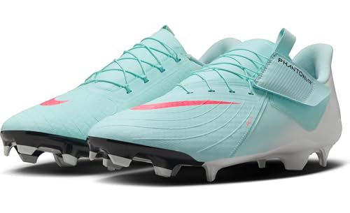 Nike Phantom GX 2 Academy EasyOn MG Low-Top Soccer Cleats (FD6724-300, Mint/Off Noir/Atomic Red)2