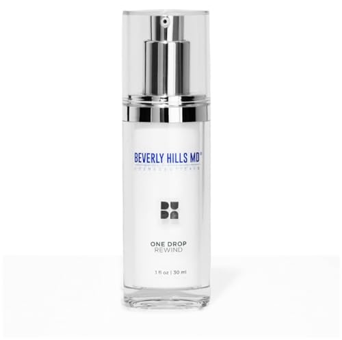 Beverly Hills MD One Drop Rewind for Aging Skin Tightening Serum for Instant Smooth Skin Appearance up to 8 Hours- Target Fine Lines Wrinkles Crows Feet Smile & Frown Lines w/Argireline