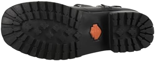 HARLEY-DAVIDSON FOOTWEAR Women's Ashby Lace Up Motorcycle Boot, Black, 10 | Image 4